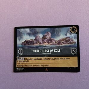 Disney Trading Card - Maui's Place of Exile
